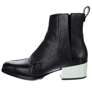 3.1 Phillip Lim Black Leather Ankle Boots